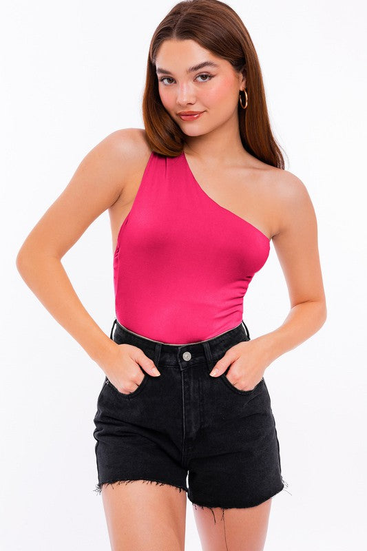 Serene One Shoulder Bodysuit