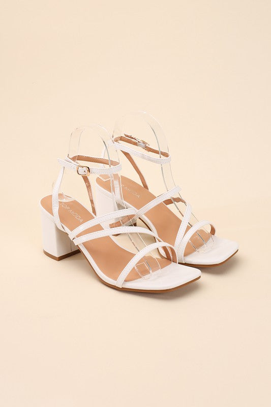 Ali Strappy Low Heel